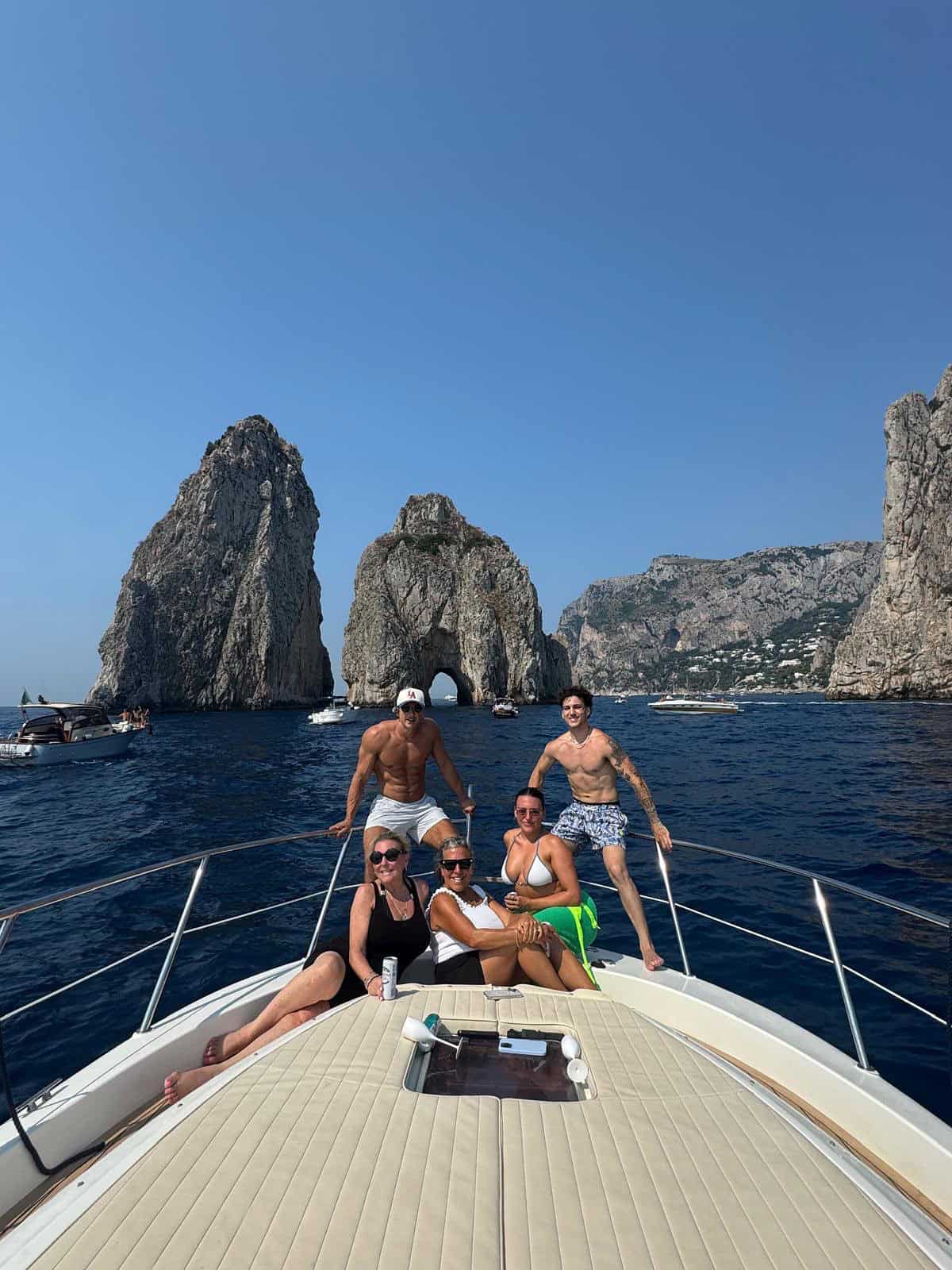 Capri private boat