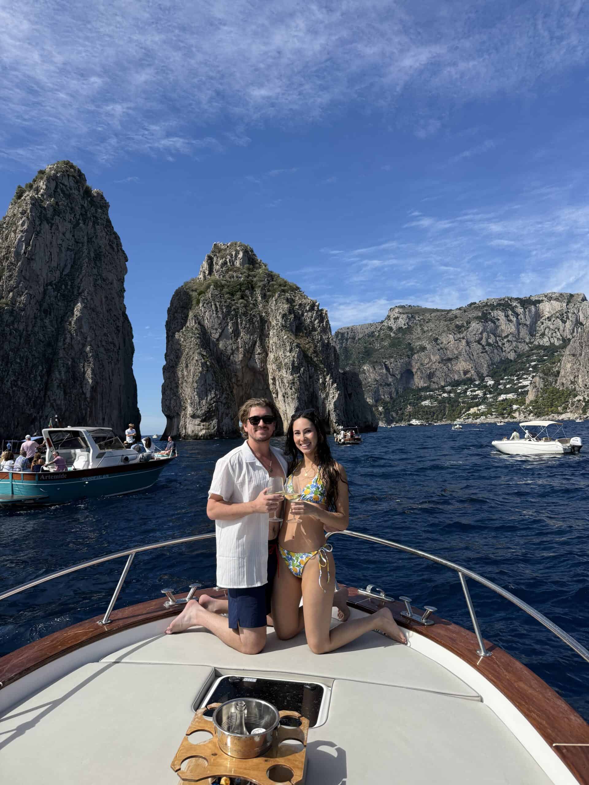 Capri private boat